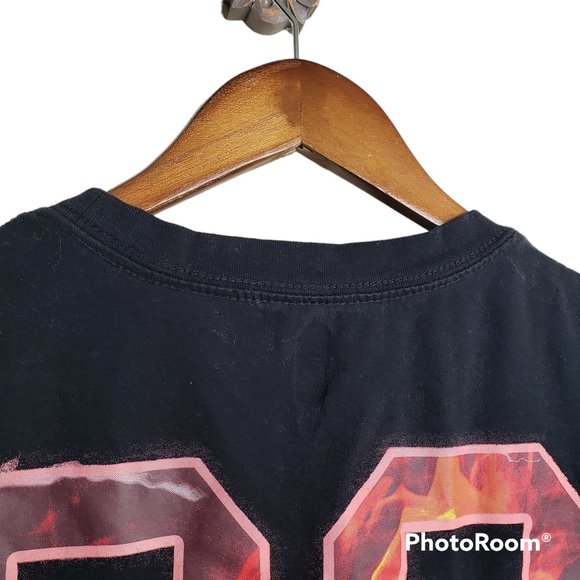 ⭐️Chicago Bulls basketball graphic print crew t-shirt black size small - Picture 5 of 8